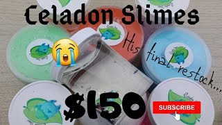 100% HONEST $150 FAMOUS SLIME SHOP REVIEW (Celadon Slimes)