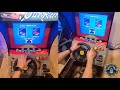 outrun seated arcade1up in depth review plus hidden test menu revealed and calibration guide