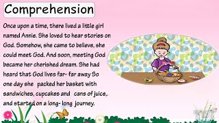 Comprehension | English | Grade 1 & 2 - Tutway