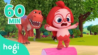 Run, Faster! Hogi and Dinosuar's Colorful Race｜Colors for Kids｜Hogi Nursery Rhym
