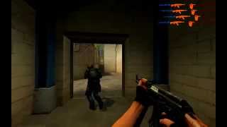 CSS | AK47 ace @ nuke ramp (all HS)