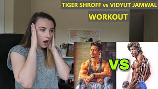 Vidyut Jamwal vs Tiger Shroff Workout | Reaction video