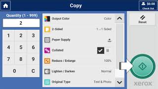 Xerox® Instant Print Kiosk Simple Copying