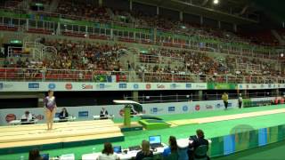 YUN Narae (KOR) - 2016 Olympic Test Event, Rio (BRA) - Qualifications Vault 1