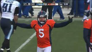 Matt Prater 64 Yard Field Goal - 2013 Week 14