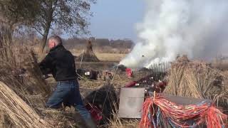 Beltschutsloot rietsnijden 2019 zo mooi is de natuur