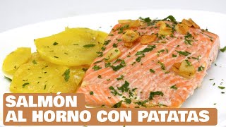 Salmón al horno con patatas: Una deliciosa y saludable opción para tu cena