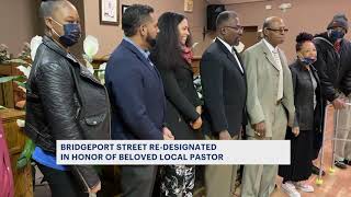 Bridgeport street redesignated in honor of beloved local pastor