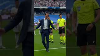 Rafael Nadal enters the pitch pre-game for Real Madrid 👀 #shorts