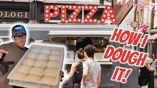 How i manage the dough in the pizza van