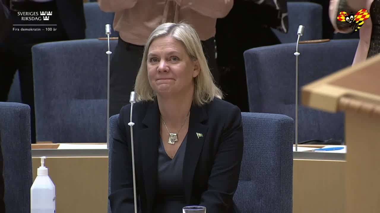 Här Blir Magdalena Andersson (S) Statsminister – Igen - YouTube