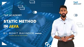 Static Methods in Java | TAP Academy