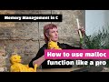 Mastering Memory in C: How to use malloc like a pro
