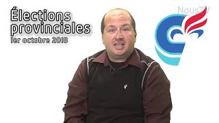 Elections provinciales 2018 - Alexandre Leblanc PCQ