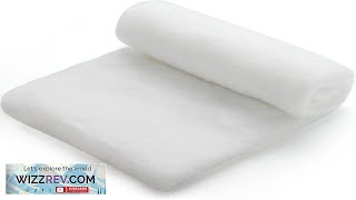 JOYIN Christmas Snow Blanket Roll (3x8 Ft1 Pcs) for Christmas DecorationThick White Review