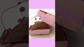 【スイーツデコ】チョコパイのチョコを塗る　 #shorts