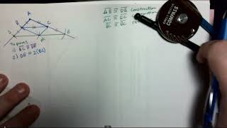 Proof of Triangle Midsegment Theorem (TMT) without triangle similarity