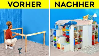 Low Budget Design für ein kleines Zimmer || DIY-Schlafzimmer Makeover