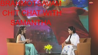 SAMANTHA Exclusive Interview || Mahesh Babu Interview  ||Praneetha || Kajal Interview || CHATTER BOX