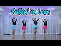 Fallin' in Love Line Dance (High Beginner) - January 2025