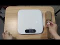 unboxing onemed baby scale tipe 725. timbangan bayi 3 in 1 komplit