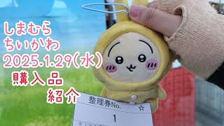 2025.1.29 しまむら ちいかわ 購入品紹介