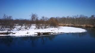 【日本自由行】北海道SL冬季溼原號沿路雪季風景。