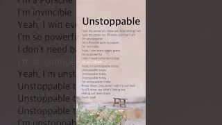 Unstoppable | Sia