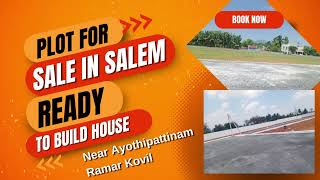 Nisha Luxury City | DTCP RERA Approved Plots For Sale In Salem (Ayothiapattinam)