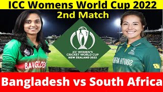 Bangladesh Women vs South Africa Women, 2nd Match - Live Cricket Score