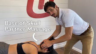 Partner Neck Stretch and Massage