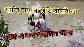 আজি খেতি সামৰিলো আৰু/মুকলি পথাৰত আমি