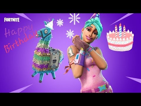 Fortnite Happy Birthday To Me!!! - YouTube