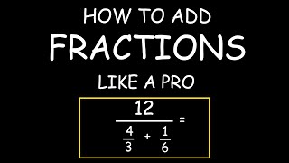 How To Simplify Fractions - Easy Method