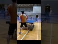 直撃！スマッシュしたボールが目に当たる🏓 卓球 shorts youtubeshorts