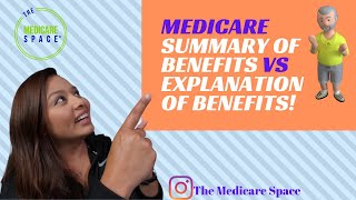 MEDICARE SUMMARY OF BENEFITS VS EXPLANATION OF BENEFITS