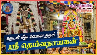 😇 பக்தர்களைக் காத்தருள கருடஸேவை  சாதித்தருளும் ஸ்ரீ தெய்வநாயகன் 🙏 | Vanamamalai Garudasevai