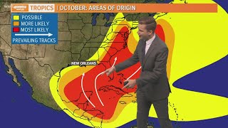 Tropics could become more active in October as busy hurricane season 2020 continues