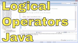 25x - Learn Java Logical Operators (AND, OR, XOR, NOR) - Exercise 1