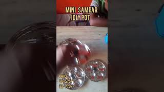 #kitchen #mini #idly Mini sampar idly pot 2size available 9361221287