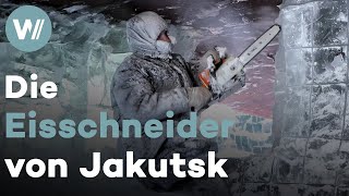 Sibirien: Männer sägen Eistunnel bei -45°C