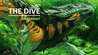 | SPEEDPAINT | The Dive - commission