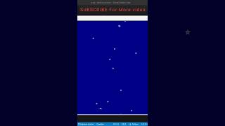 Draw moon & star using python turtle #shorts #python #viral