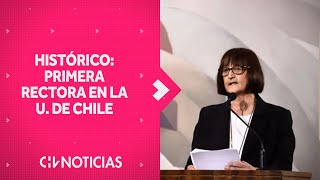 HISTÓRICO: Rosa Devés asume como la primera rectora de la Universidad de Chile