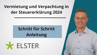 Einkommensteuererklärung 2024 Anlage V, Elster, Abschreibung (AfA) Immobilie berechnen