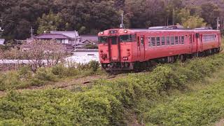 キハ40　　　岡山行きと津山行き　　　【津山線】