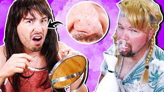 Men Try the Best Rated Acne Facial Steamer on Amazon - DOES IT WORK?