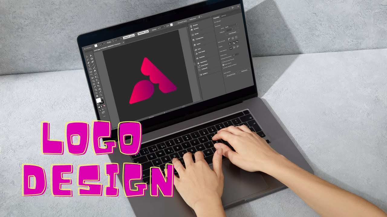 Logo Design Tutorial I Adobe Illustrator Youtube