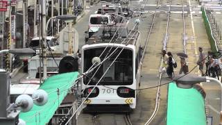 阪堺電車　天王寺駅前駅の発着