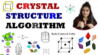 Crystal Structure Algorithm || Step-By-Step || ~xRay Pixy